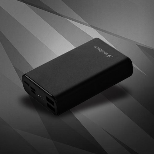 Soultech Platinum Metalic 10.000 mAh Powerbank BT037GR